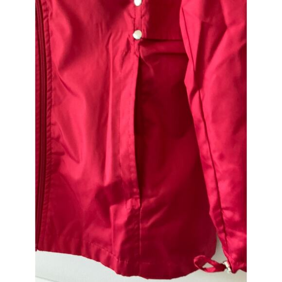 Jones New York Parka In A Pocket Red Women's Small **NWT - Picture 4 of 7